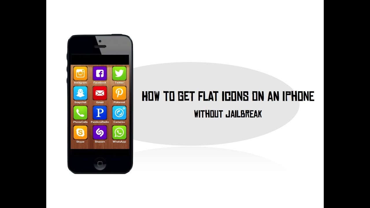 How to Get Flat Icons on Your iPhone without Jailbreaking - Customize homescreen on iPhone