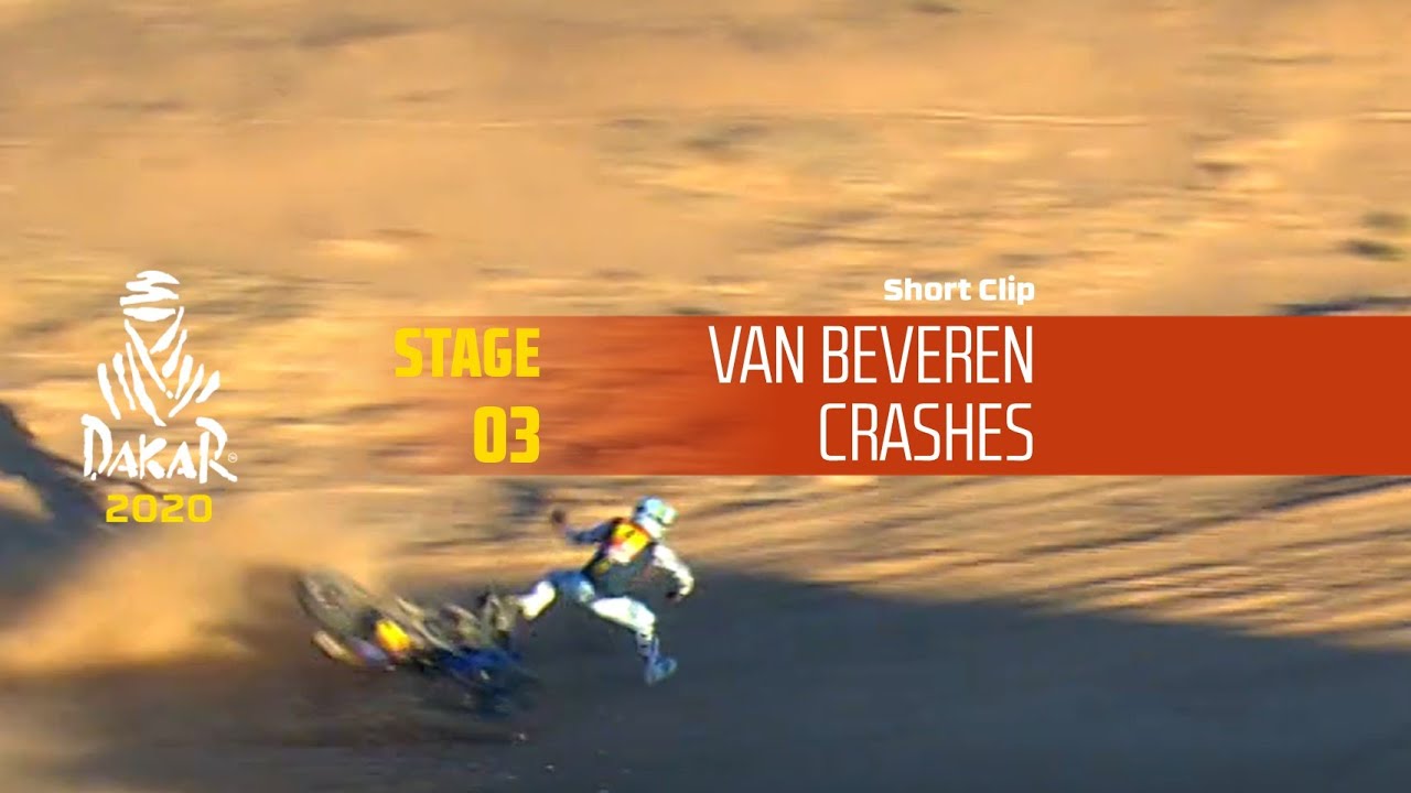 Dakar 2020 - Stage 3 - Van Beveren Crashes