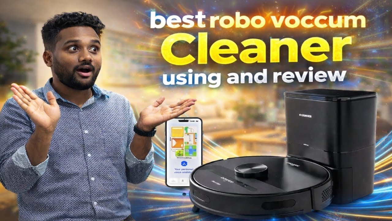  Robo vaccum cleaner | Forbes smart clean with auto bin vacuum cleaner| vaccum cleaner demo Telugu
