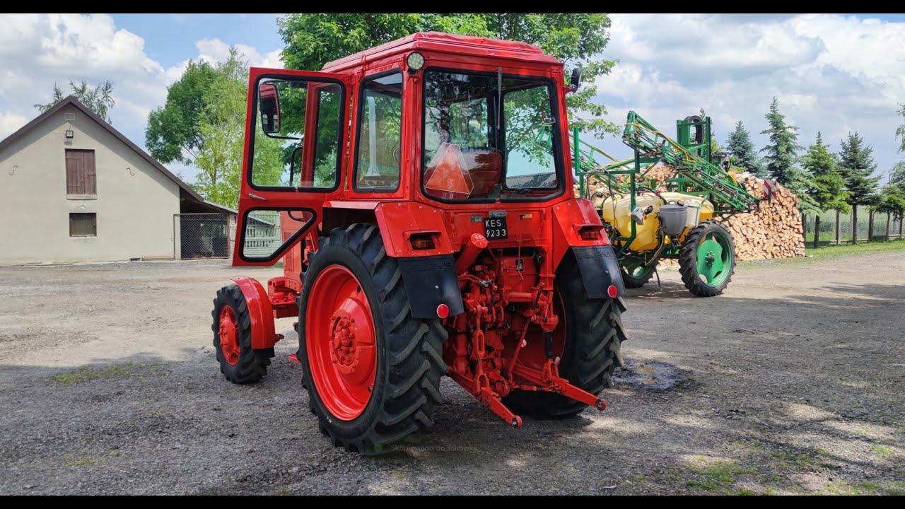Remont wnętrza kabiny 80-6700 Type 3 do MTZ 82 z 1990 roku