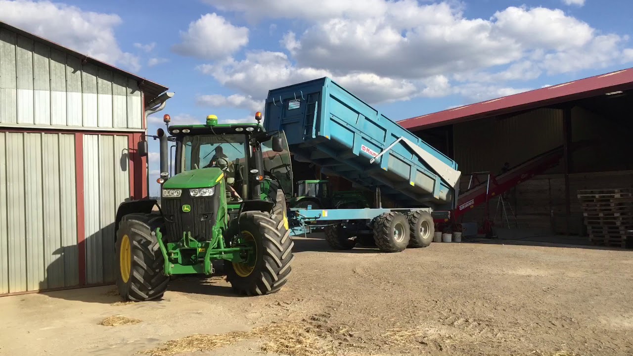 Stockage du blé à la ferme