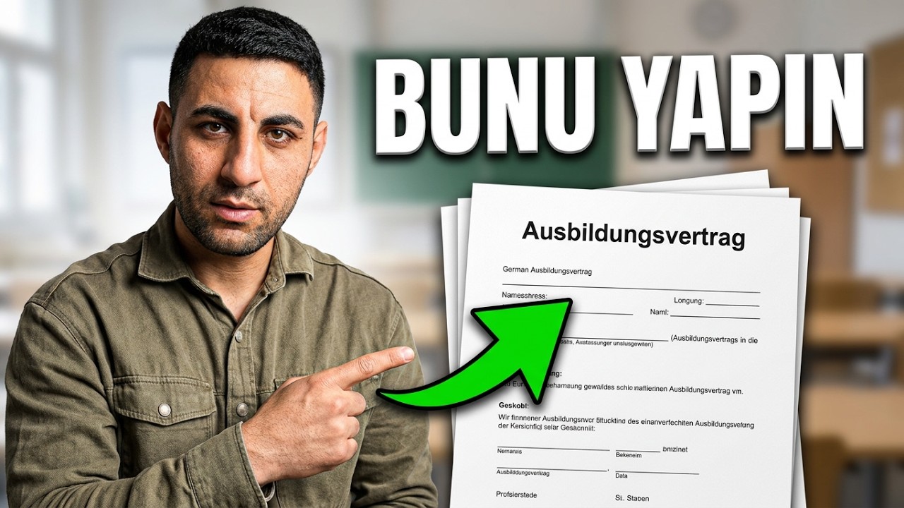 Almanya'da Meslek Eğitimi / Ausbildung Yapmak İstiyorsanız Bunları Mutlaka Bilmelisiniz