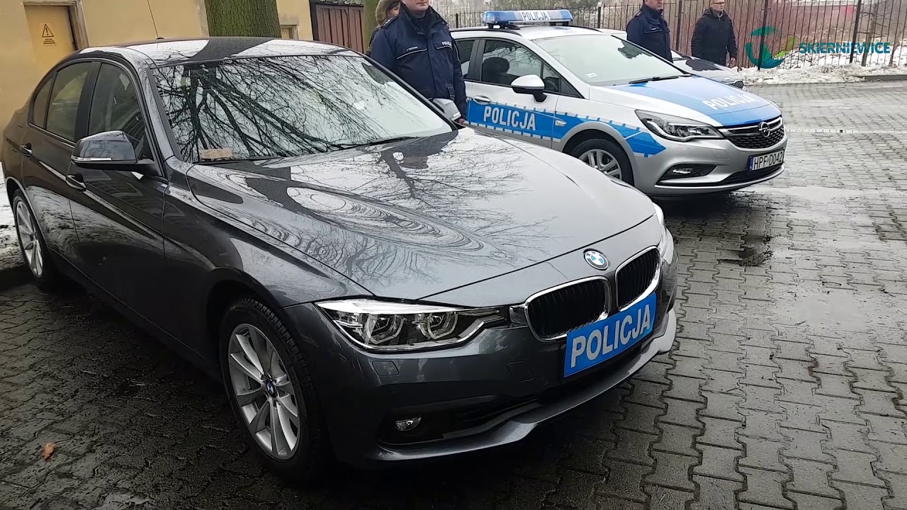 Nieoznakowane BMW w służbie skierniewickiej policji