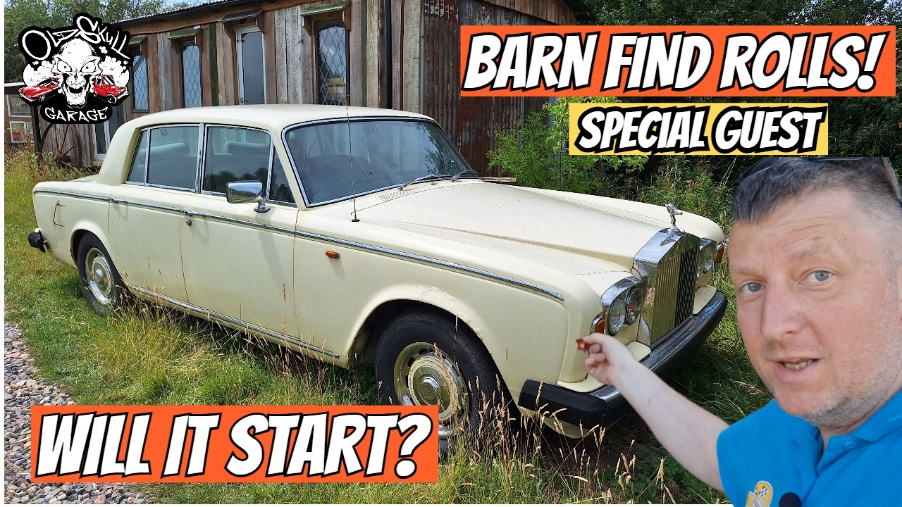 Barn Find Rolls-Royce Silver Shadow II – Will It Start After Years? | With Rolls Specialist!