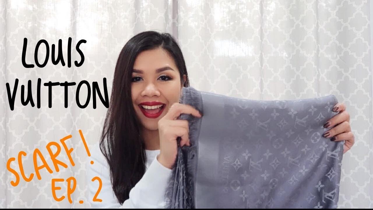 Louis Vuitton Monogram Shine Shawl รีวิวผ้าพันคอ หลุยส์ วิตตอง l Scarf Review ep. 2