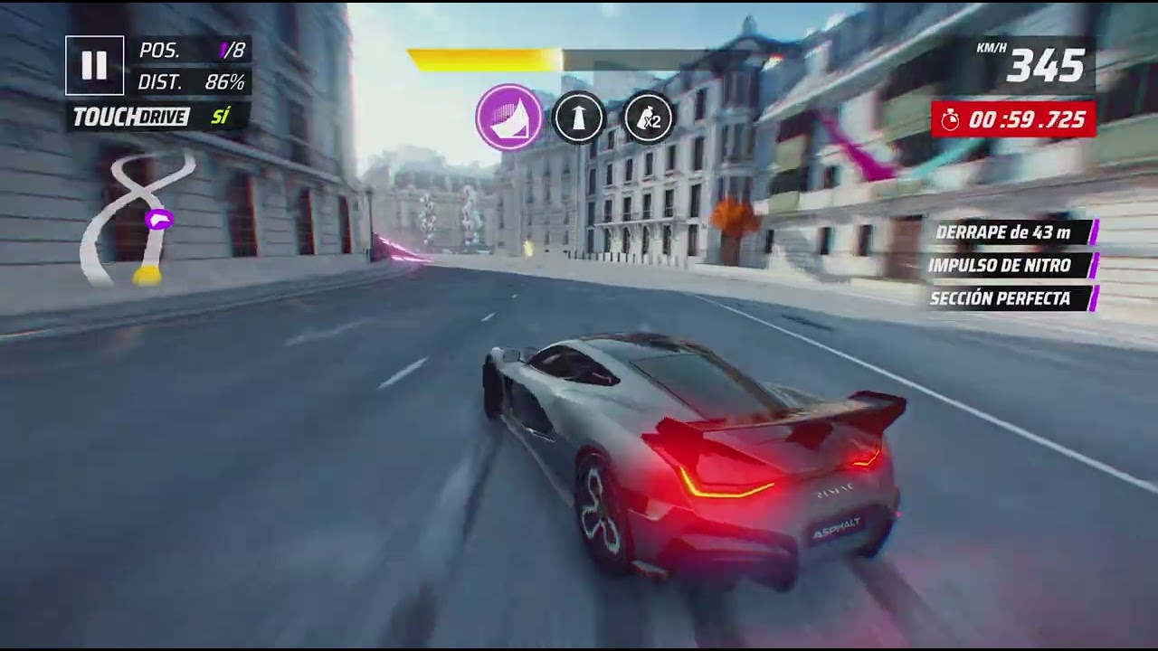 Cuarta Carreras en Paris S parte 1 Asphalt Legends