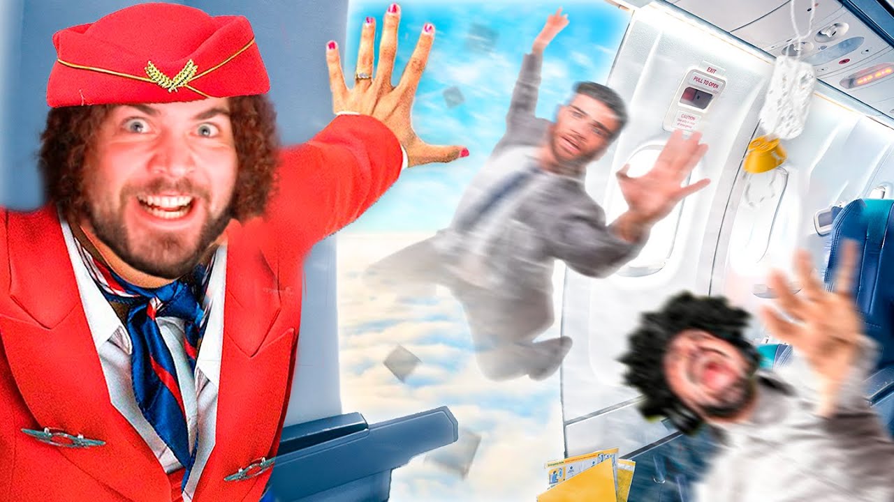 Tornei-me HOSPEDEIRA DE BORDO e só fiz M*RDA! - Cabin Crew Simulator