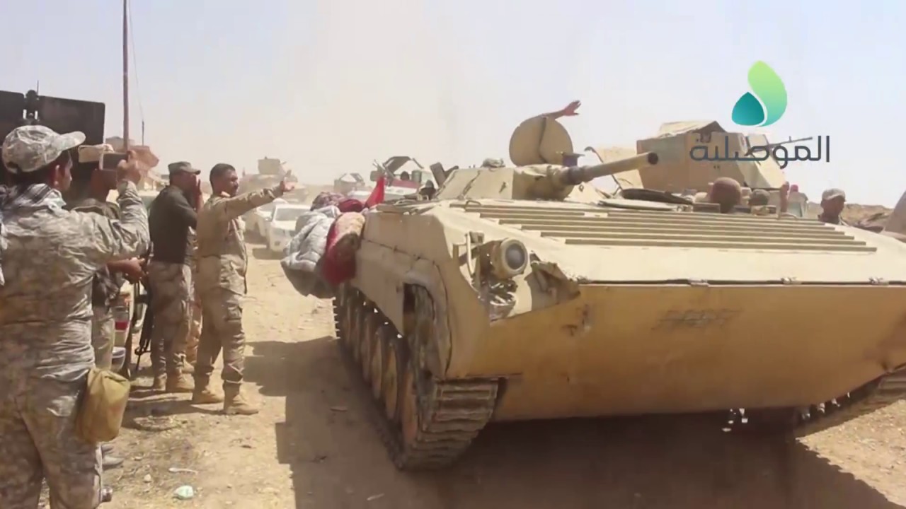 الموصلية ترافق الفرقة التاسعة والحشد الشعبي خلال تحرير احياء النور والجزيرة في تلعفر