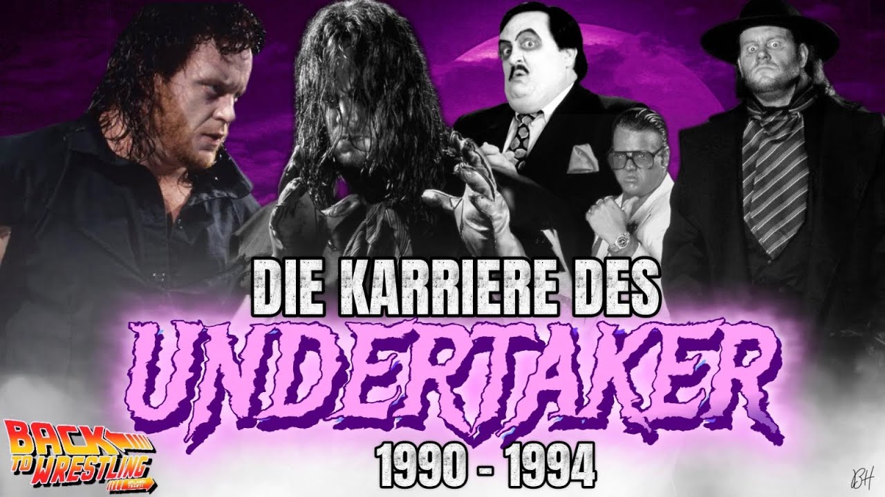 Undertaker 1990 bis 1994: Vom Debüt bis zum Fake Undertaker