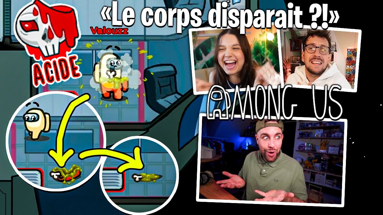 Quand tu tues, le corps dispara&icirc;t ! (mode Vip&egrave;re sur Among Us)