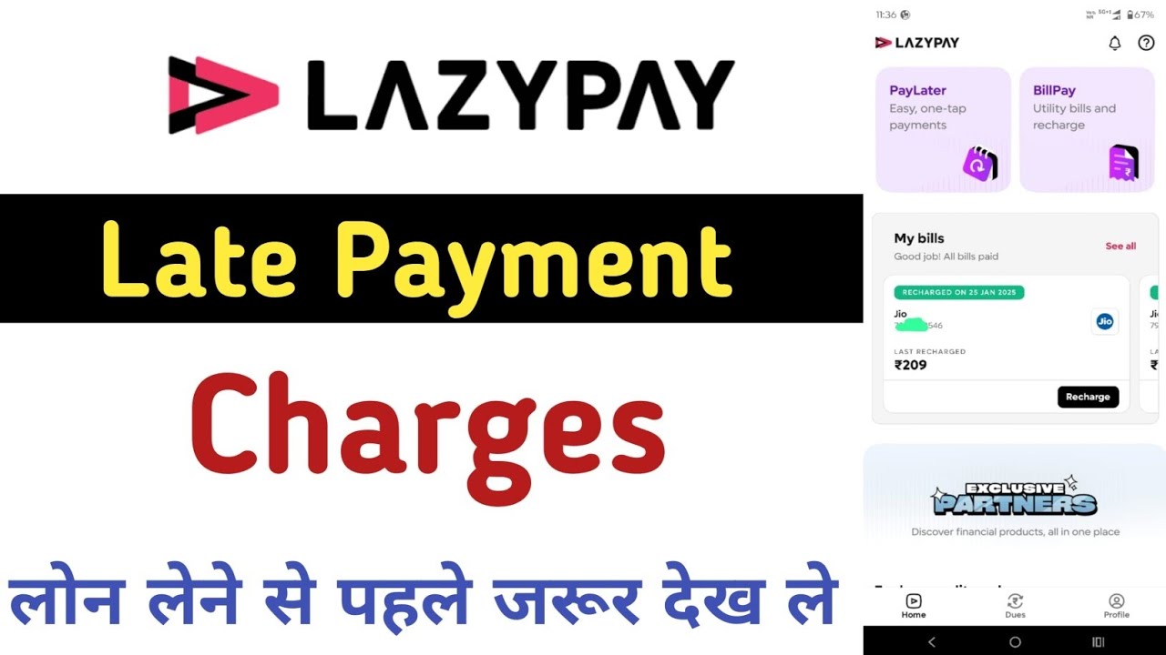 Lazy Pay Later Late Payment Charges 😕 | Lazy Pay Later Fees | Lazypay Charges | Lazy Pay Late Fees