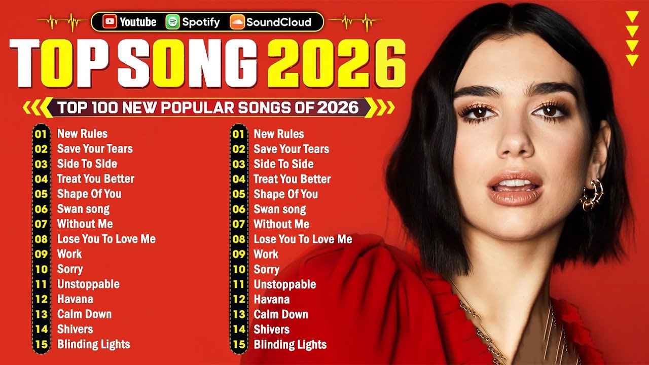 Dua Lipa, The Weeknd, Ed Sheeran, Bruno Mars, Adele, Selena Gomez, Maroon 5 💥 Billboard Hot 100