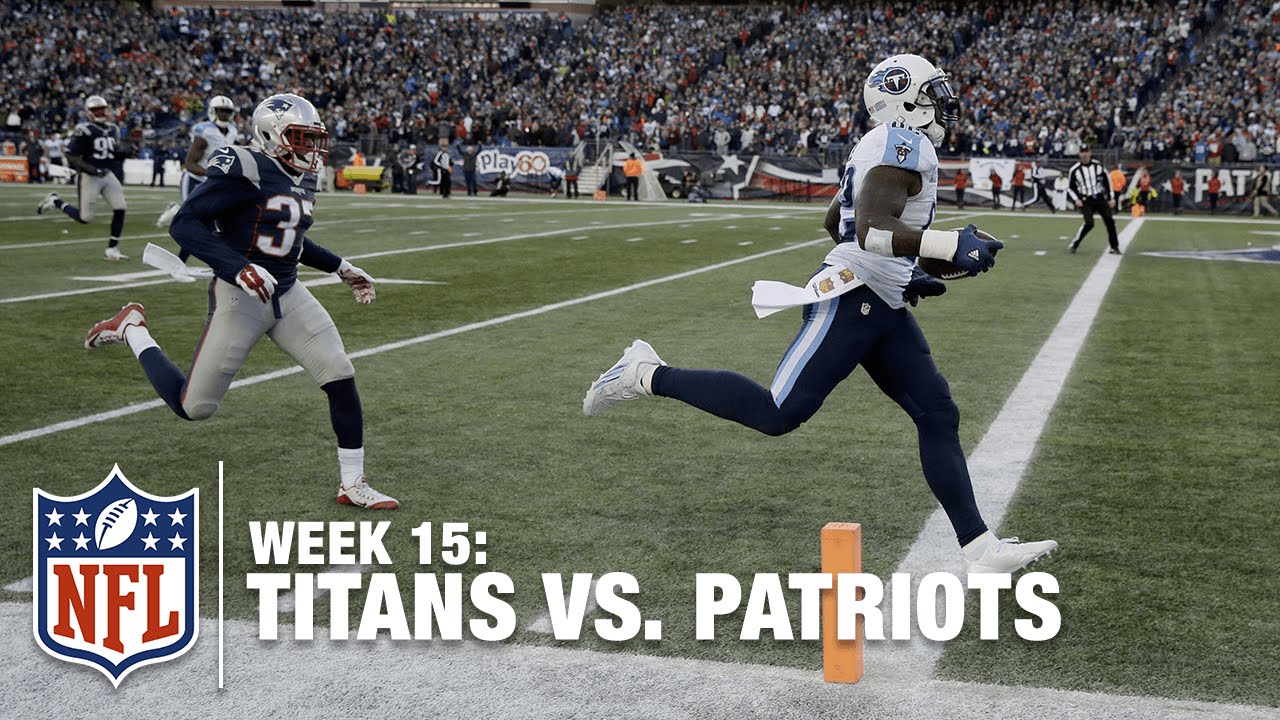 Delanie Walker Breaks Tackles & Burns Patriots on Long TD | Titans vs. Patriots | NFL