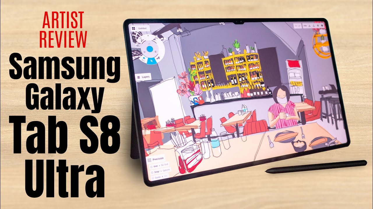 Обзор художника: Samsung Tab S8 Ultra