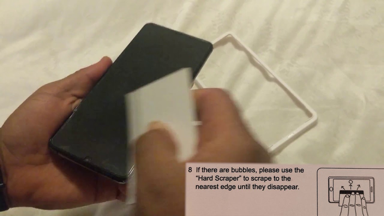 Oneplus 7T - Screen Protector Application