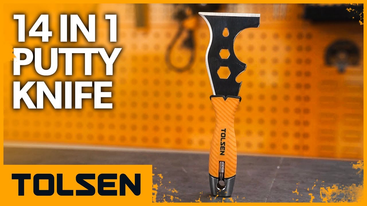 Exploring Multi-Functions of TOLSEN 14 in 1 Putty Knife