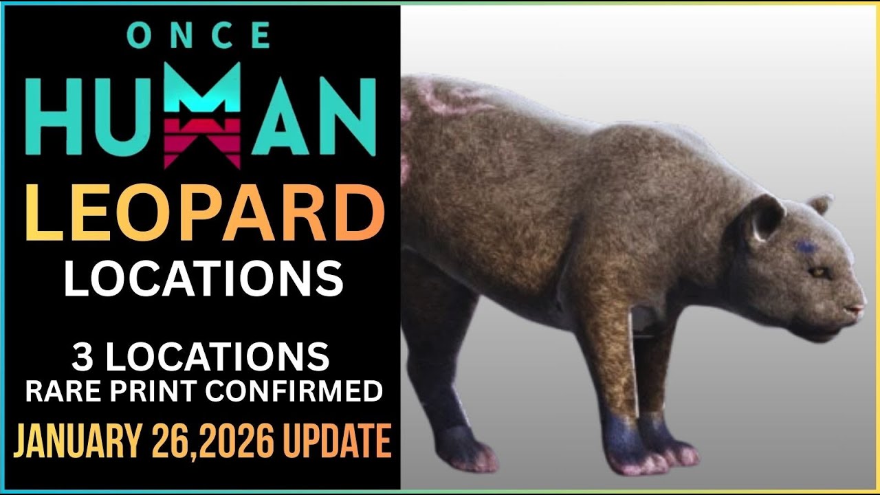Leopard Location in Once Human (Latest)