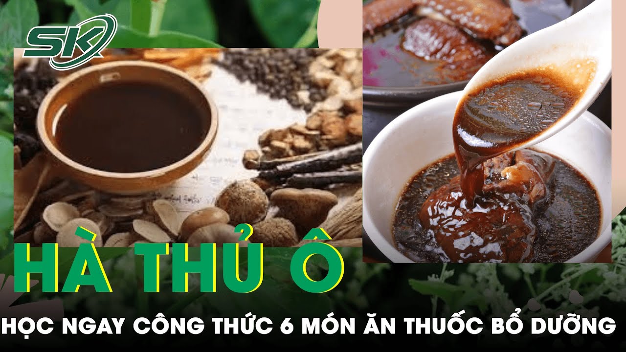 Hà Thủ Ô: 6 Món Ăn 