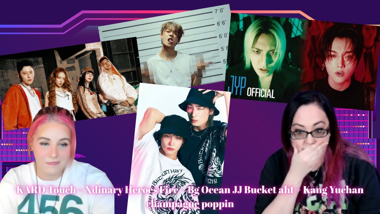 Reaction Binge! (KARD, Xdinary Heroes, Big Ocean, Kang Yuchan) | K-Cord Girls Reaction