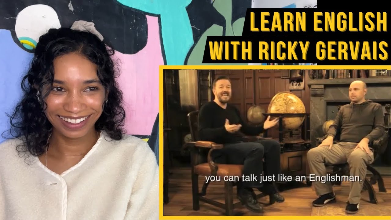 Learn English with Ricky Gervais (and Karl Pilkington) | reaction