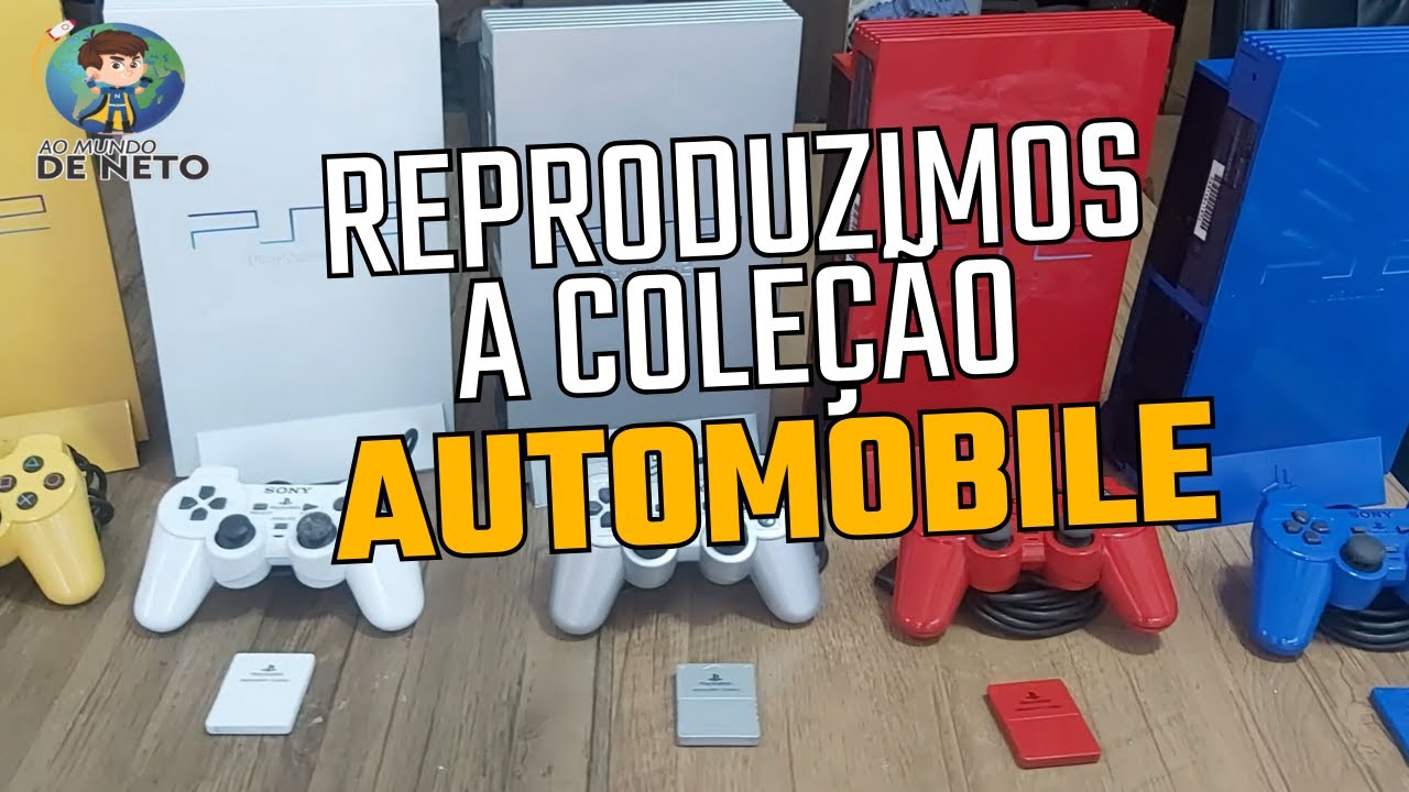REPRODUZIMOS A COLEÇÃO AUTOMOBILE DO PLAYSTATION 2 #custom