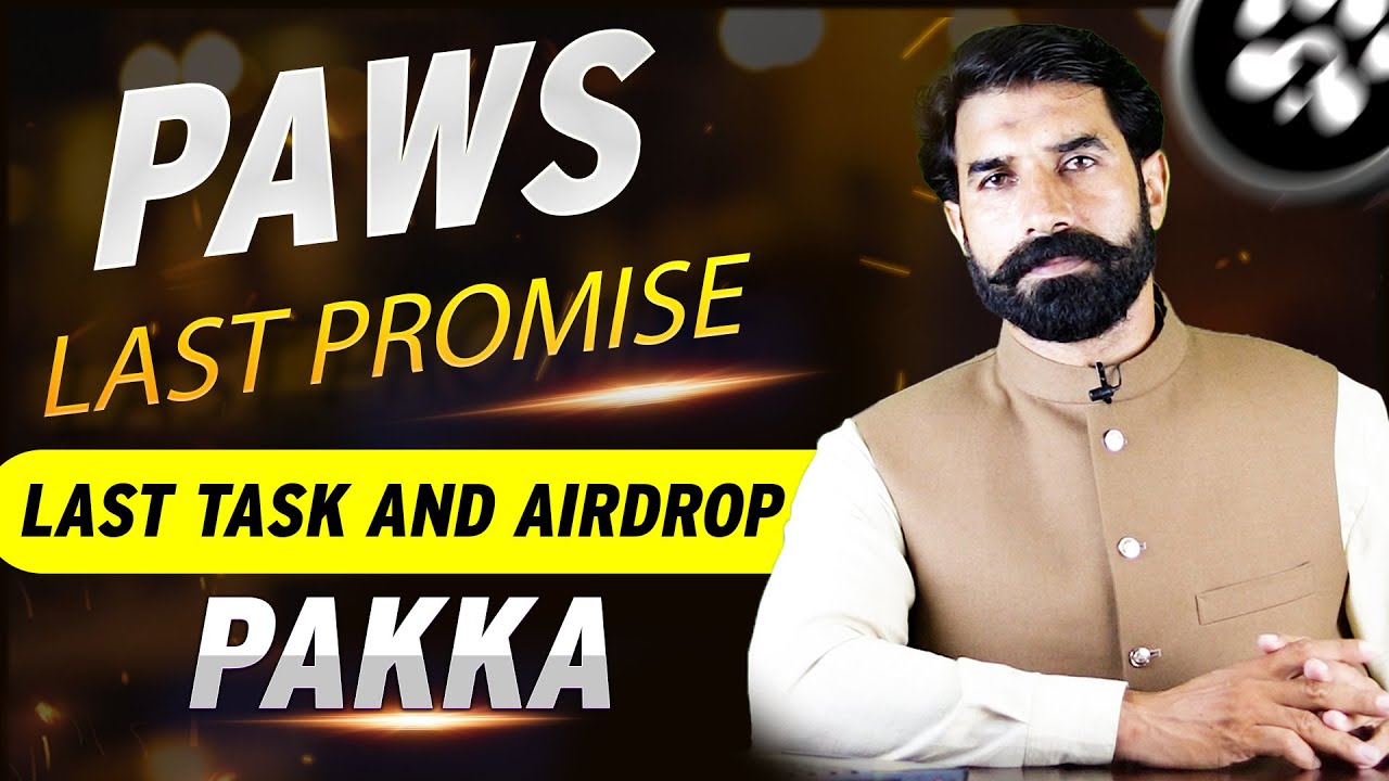 Paws Last Promise| Paws Airdrop update | Paws Coin Listing Update |Crypto News Update | Albarizone