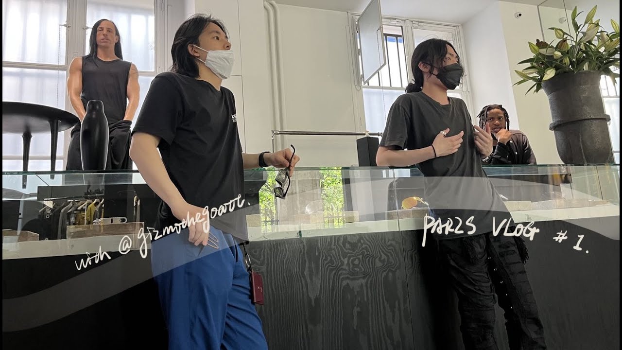 Paris Vlog #1 with @gizmothegoatt Rick Owens and Casual Conversations