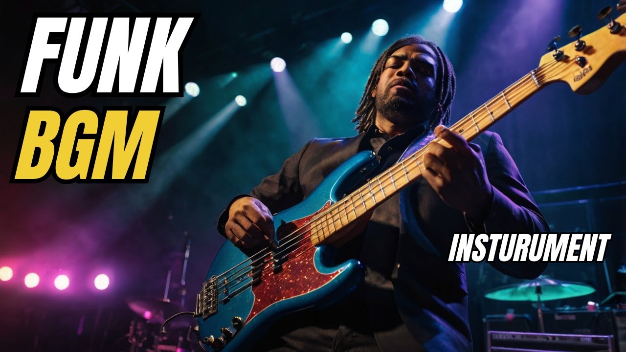 FUNK BASS GROOVE MIX | Slap Bass & Motown Funk | Nonstop Funk BGM