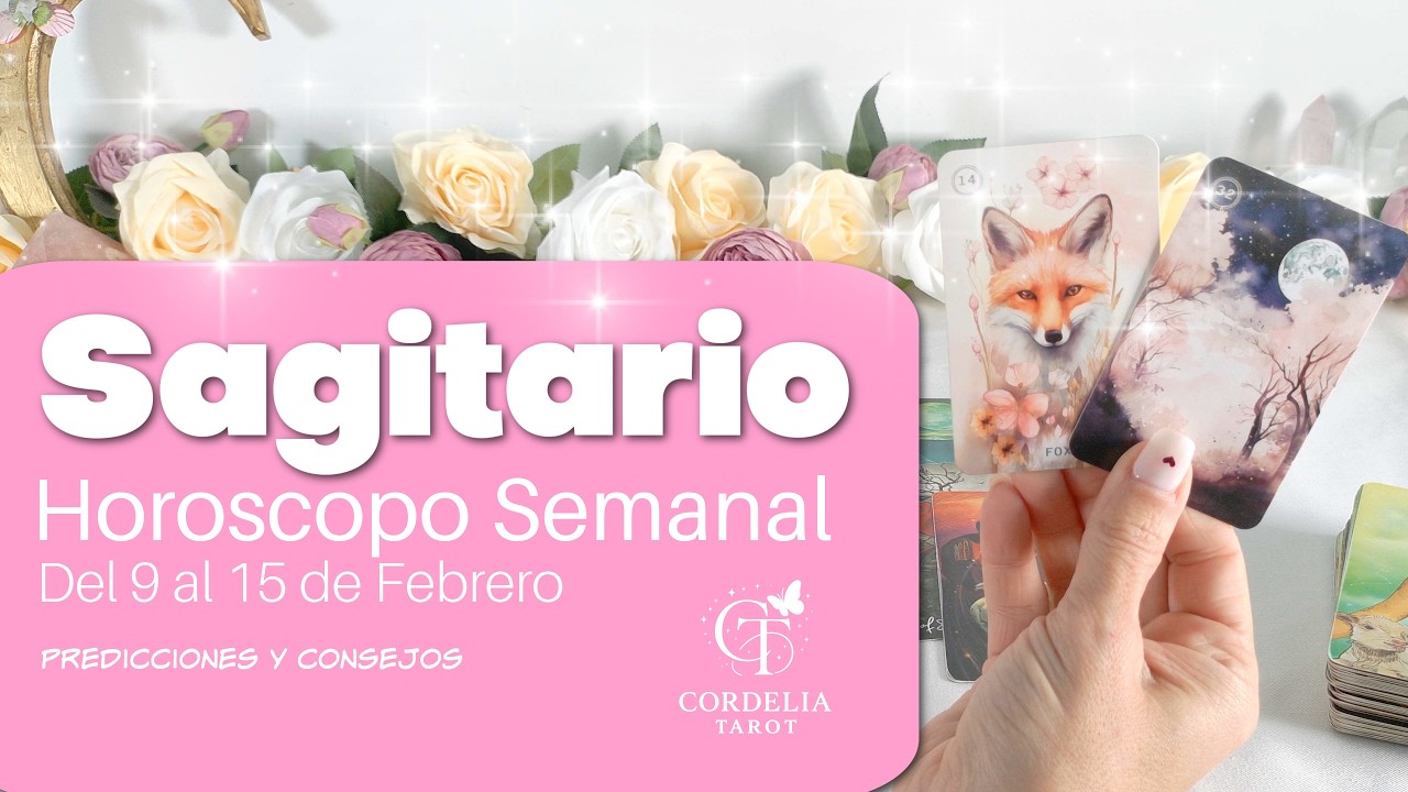 SAGITARIO! ♐️ TIENES A ALGUIEN MUY ENAMORADO VIENE A TU RECONQUISTA PERO TU... TODO SE DA LA VUELTA!