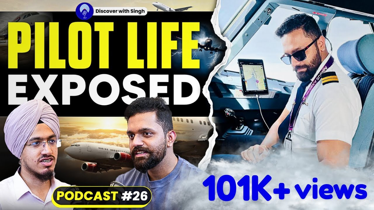 PILOT SALARY, Flight EMERGENCIES, Becoming a Pilot in India 🇮🇳👨‍✈️ | Ep 26