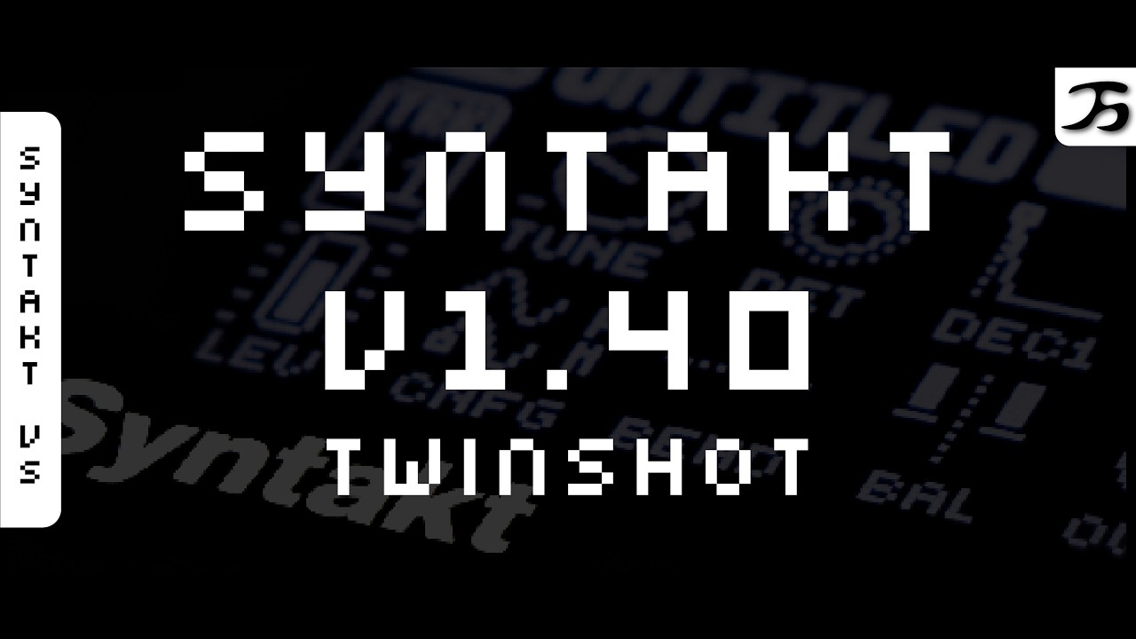 Что нового в Syntakt V1 40?