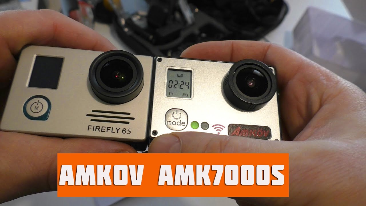Недорогая экшн-камера Amkov AMK7000S.