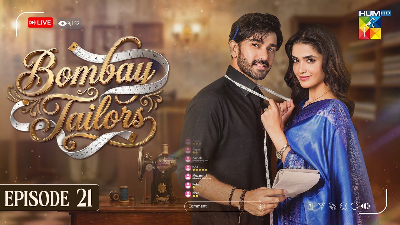 Bombay Tailors - Episode 21[Eng Sub] - 21st Sep 2026 [ Anika Zulfikar & Ali Ansari ] - HUM TV
