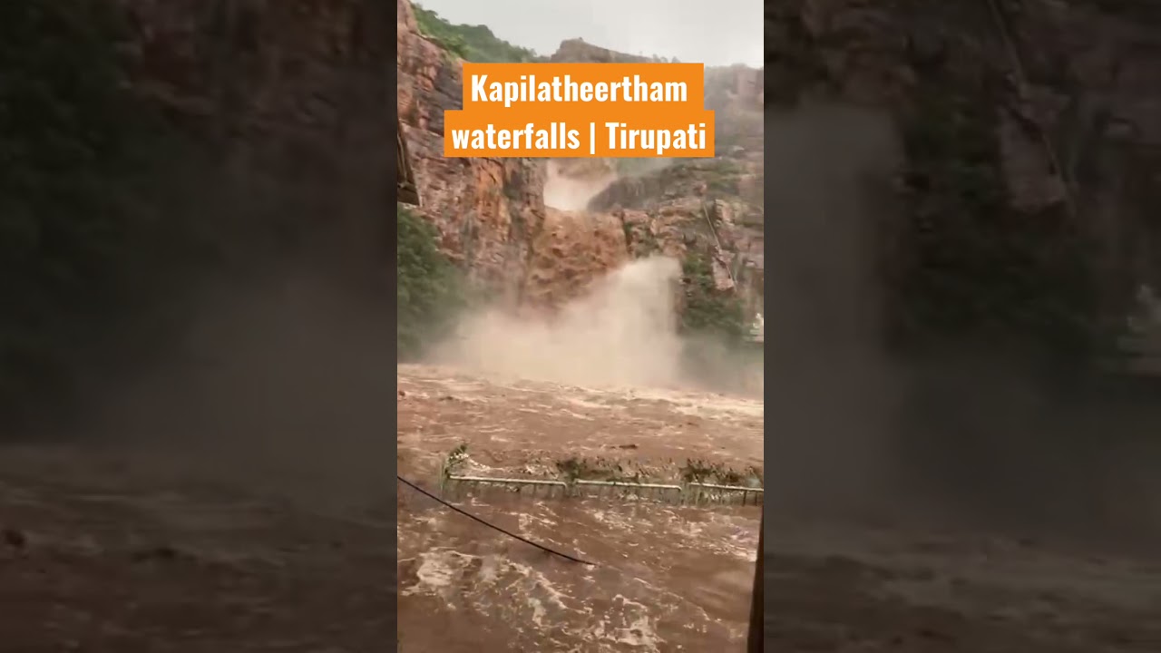 #kapilatheertham waterfalls #Tirupati #floods