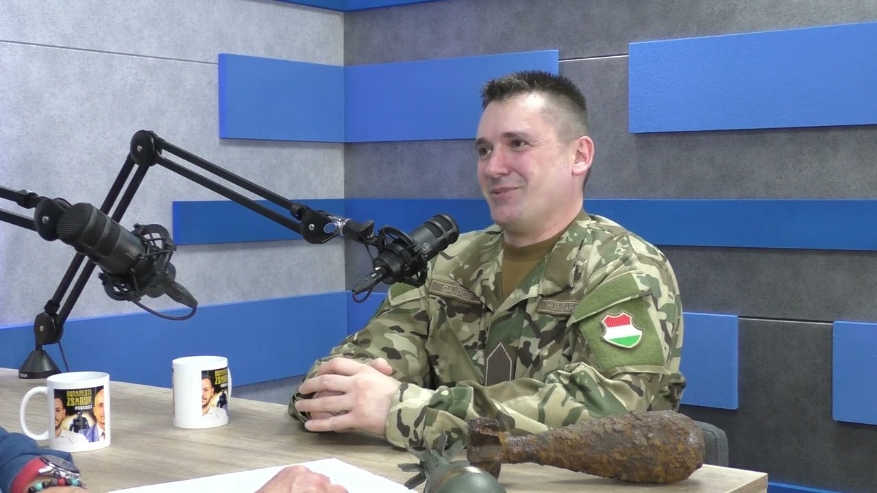 Budapesti Zsaruk Podcast - Gajdos Milán honvéd főhadnagy