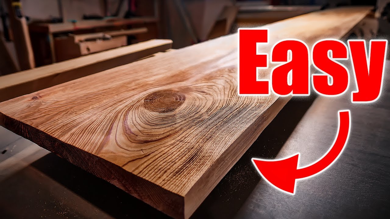 Easy Way to Straighten Out Warped, Twisted, Crooked Wood Projects Using Water and Heat