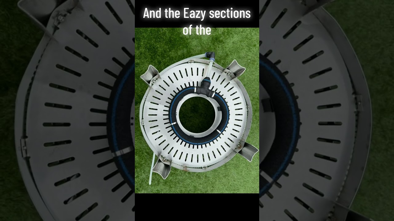 The AQUA AIR EAZY RING for EAZY POD and NEXUS filters on Koi Pond - from Aqua Aeration Systems Ltd
