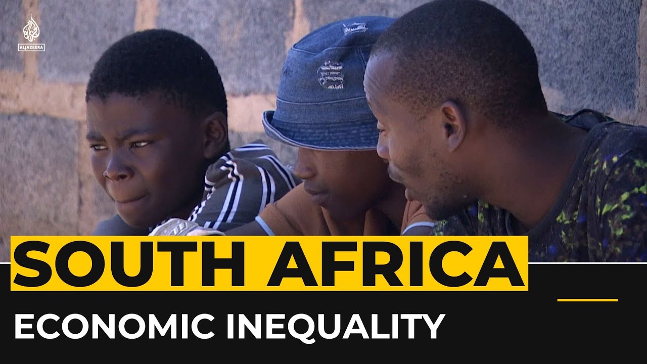 Wealth disparity evident in South Africa's Alexandra township