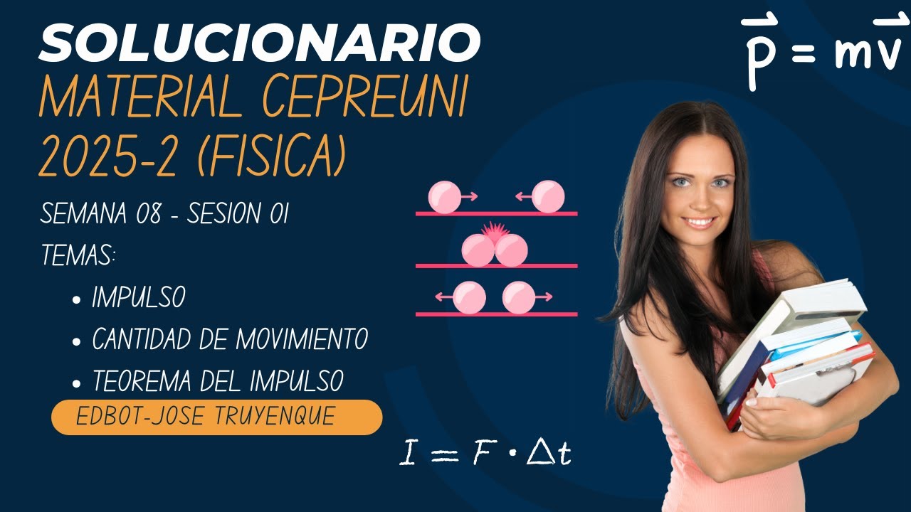 Material de estudio CEPREUNI 2025-2 (S08S01) - Cantidad de movimiento
