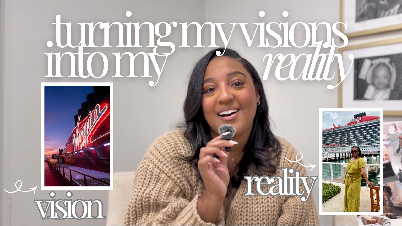 My 2026 Vision Board + 2025 Recap!