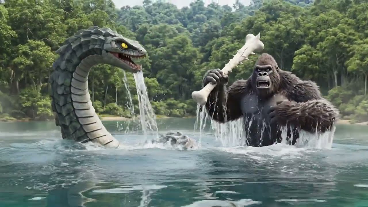 Epic Battle: Kaiju Kong Clash King Kong vs Titanoboa | The Most Dangerous Hunt Yet