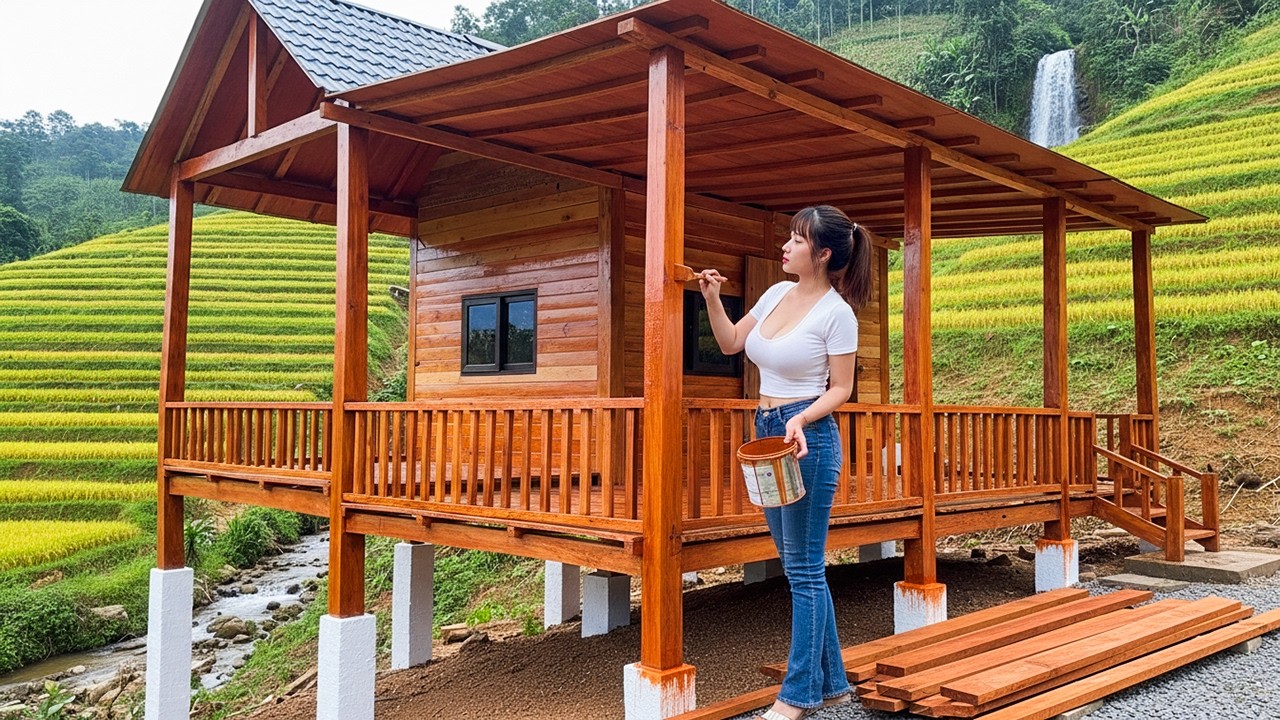 NO ONE BELIEVED that the YOUNG WOMAN could build her dream house in just 299 days.