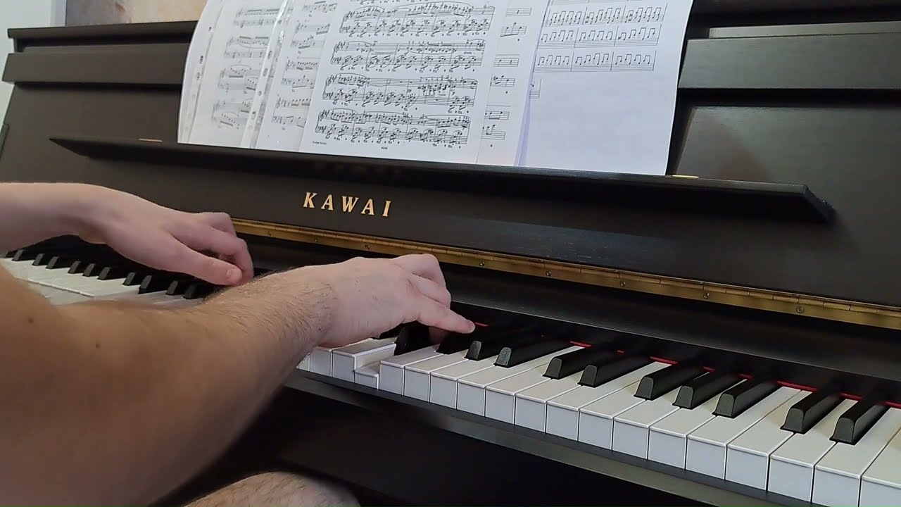 Kawai CA901, built-in speakers sound - Chopin/Brahms/Scarlatti shortcuts medley