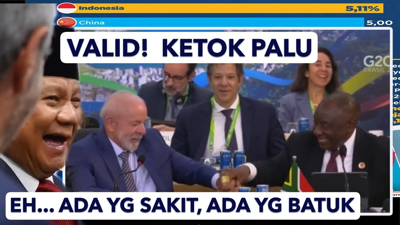 VALID, Ketok Palu 😍 - INDONESIA PRABOWO JUARA NOMOR 1