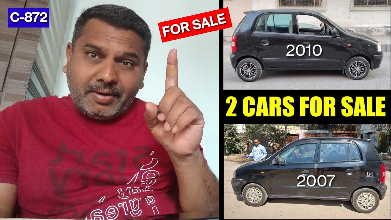 అమ్మకానికి 2 కార్లు..2008 HUNDAI SANTRO XING | 2010 HUNDAI SANTRO GLS | 8247501777