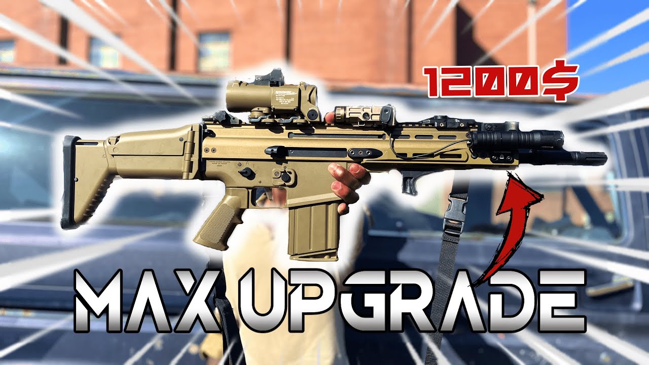 This Airsoft Gun will  SHOCK you: TM Scar H Gameplay