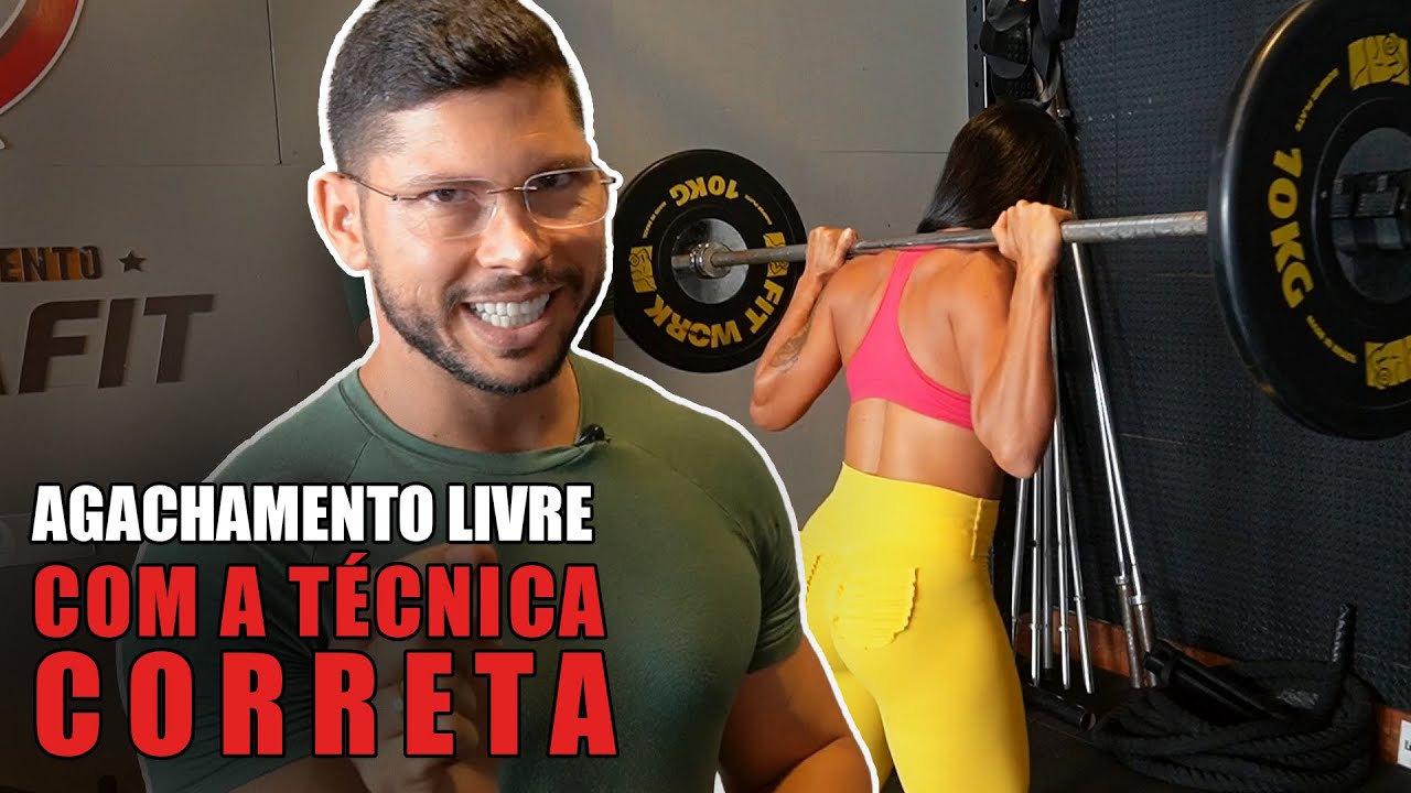 Agachamento Livre: Aprenda Como Melhorar Usando a Biomecânica- Leándro Ribbeiro