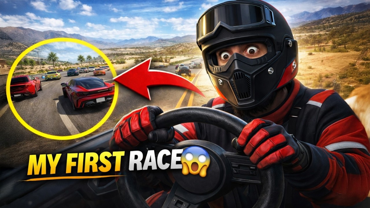 MY FIRST RACE EVER IN FORZA 🏁🔥 | FORZA HORIZON 5 | AUDI RS6 | 