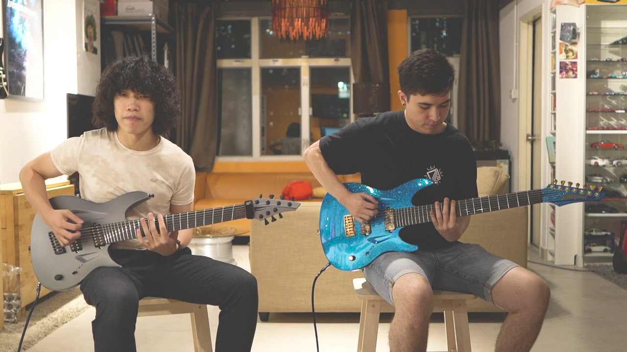 //Qollision ''Grossly Incandescent'' Guitar Playthrough //