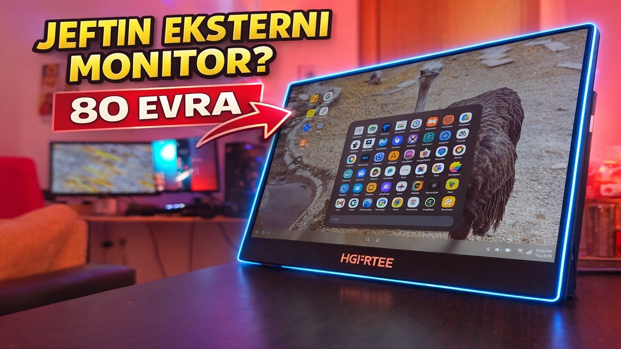 Kupili smo EKSTERNI MONITOR sa TEMU-a 😳 | Techcode